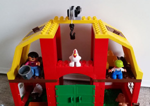 Lego Duplo Bauernhof - Dachboden